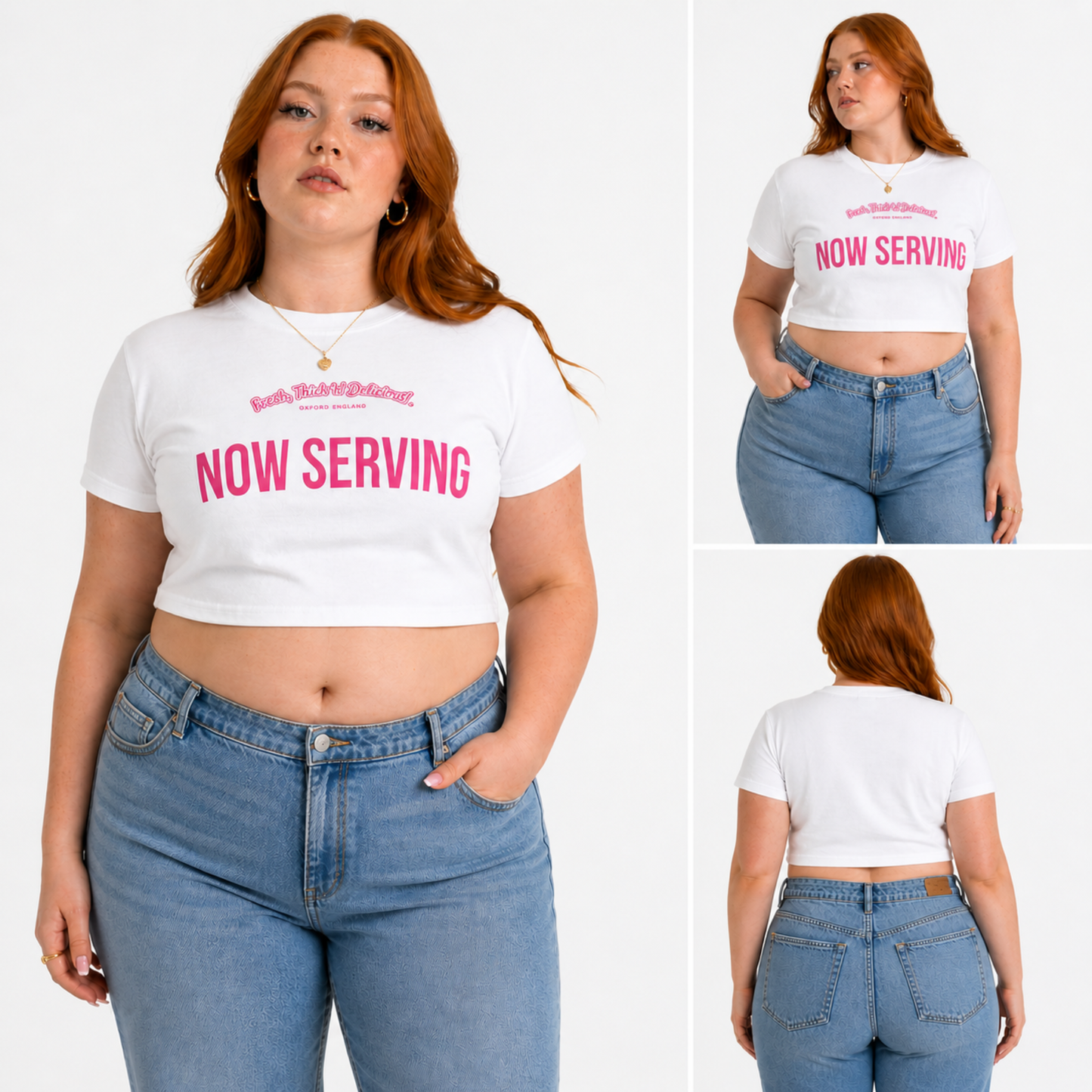FTND Now Serving Crop Tee
